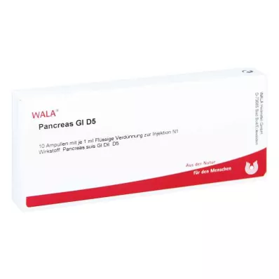 PANCREAS GL D 5 αμπούλες, 10X1 ml PANCREAS GL D 5 αμπούλες, 10X1 ml