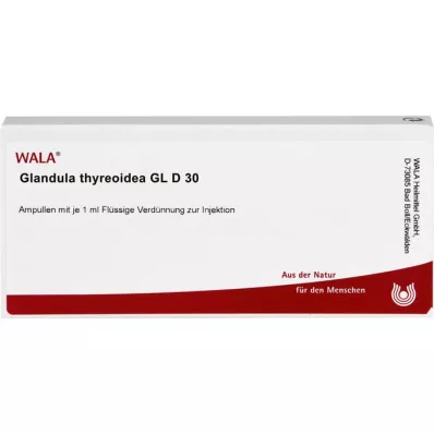 GLANDULA THYREOIDEA GL D 30 αμπούλες, 10X1 ml