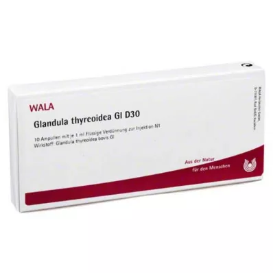 GLANDULA THYREOIDEA GL D 30 αμπούλες, 10X1 ml