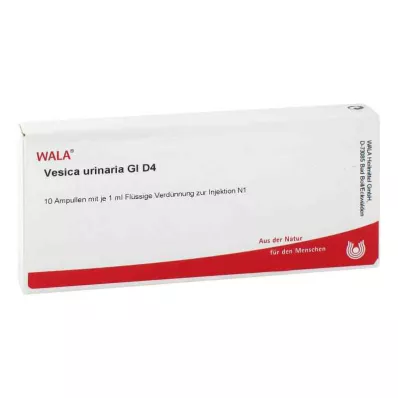 VESICA URINARIA GL D 4 αμπούλες, 10X1 ml