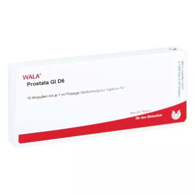 PROSTATA GL D 6 αμπούλες, 10X1 ml