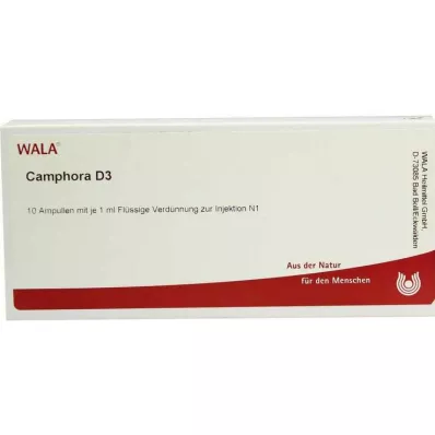 CAMPHORA D 3 αμπούλες, 10X1 ml