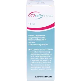 OCUSALIN 5% OSD Οφθαλμικές σταγόνες, 1X10 ml