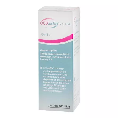 OCUSALIN 5% OSD Οφθαλμικές σταγόνες, 1X10 ml