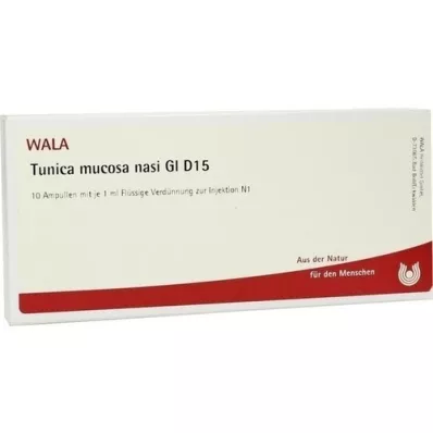 TUNICA mucosa nasi GL D 15 αμπούλες, 10X1 ml