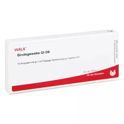 BINDEGEWEBE GL D 6 αμπούλες, 10X1 ml BINDEGEWEBE GL D 6 αμπούλες, 10X1 ml