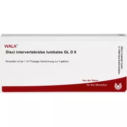 DISCI intervertebrales lumbales GL D 6 αμπούλες, 10X1 ml