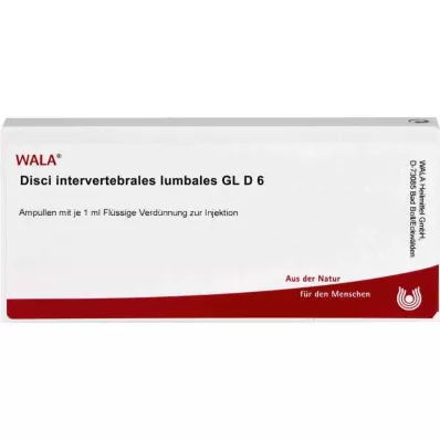 DISCI intervertebrales lumbales GL D 6 αμπούλες, 10X1 ml DISCI intervertebrales lumbales GL D 6 αμπούλες, 10X1 ml