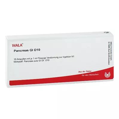 PANCREAS GL D 10 αμπούλες, 10X1 ml