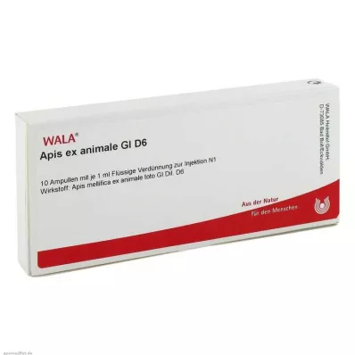 APIS EX animale GL D 6 αμπούλες, 10X1 ml