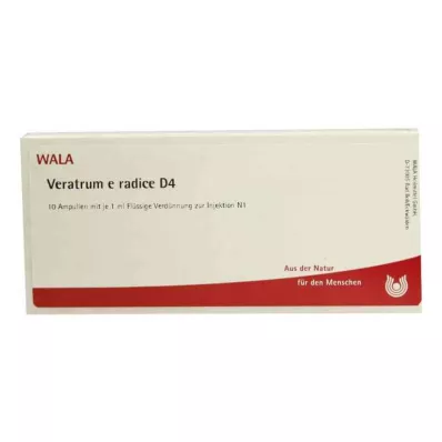 VERATRUM E radice D 4 αμπούλες, 10X1 ml