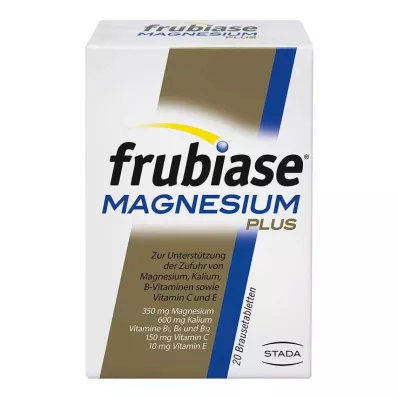 FRUBIASE MAGNESIUM Αναβράζοντα δισκία Plus, 20 τεμάχια