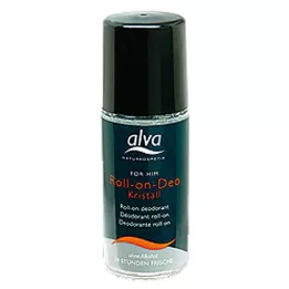 FOR HIM Αποσμητικό roll-on crystal alva, 50 ml