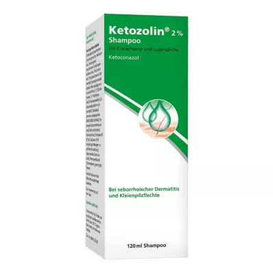 KETOZOLIN Σαμπουάν 2%, 120 ml