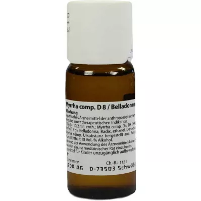 MYRRHA μίγμα comp.D 8/Belladonna Radix D 10 aa, 50 ml MYRRHA μίγμα comp.D 8/Belladonna Radix D 10 aa, 50 ml