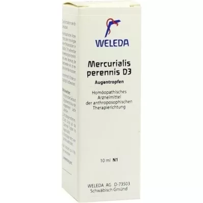 MERCURIALIS PERENNIS D 3 οφθαλμικές σταγόνες, 10 ml