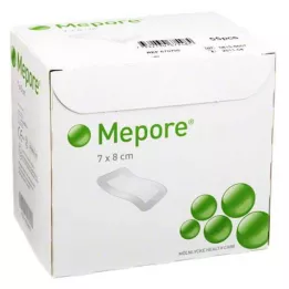 MEPORE Επίδεσμος τραύματος αποστειρωμένος 7x8 cm, 55 τεμ