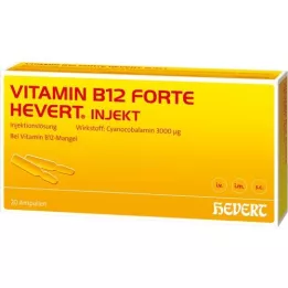 VITAMIN B12 HEVERT forte Αμπούλες Inject, 20X2 ml