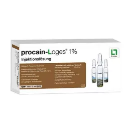 PROCAIN-Loges 1% ενέσιμο διάλυμα για αμπούλες, 50X2 ml