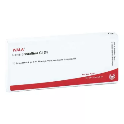 LENS CRISTALLINA GL D 5 αμπούλες, 10X1 ml LENS CRISTALLINA GL D 5 αμπούλες, 10X1 ml