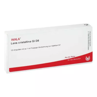 LENS CRISTALLINA GL D 8 αμπούλες, 10X1 ml