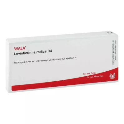 LEVISTICUM E radice D 4 αμπούλες, 10X1 ml