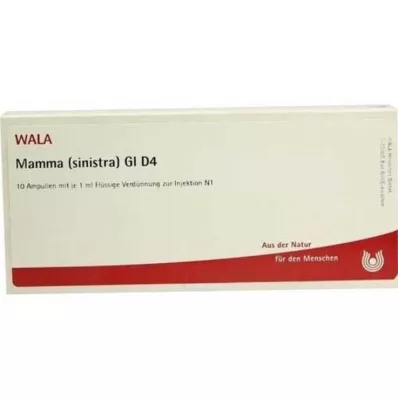 MAMMA SINISTRA GL D 4 αμπούλες, 10X1 ml