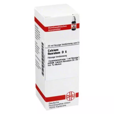 CALCIUM FLUORATUM Αραίωση D 6, 20 ml