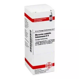 MERCURIUS SOLUBILIS Hahnemanni D 6 Αραίωση, 20 ml