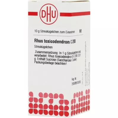 RHUS TOXICODENDRON C 200 σφαιρίδια, 10 g