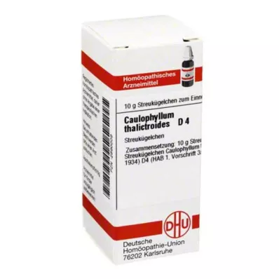 CAULOPHYLLUM THALICTROIDES D 4 σφαιρίδια, 10 g CAULOPHYLLUM THALICTROIDES D 4 σφαιρίδια, 10 g