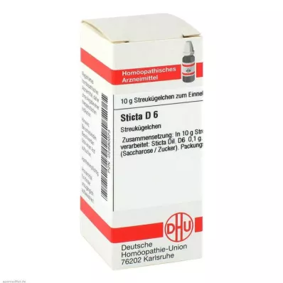 STICTA D 6 σφαιρίδια, 10 g