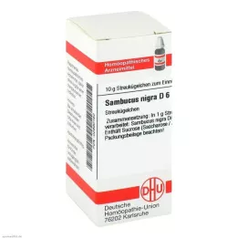 SAMBUCUS NIGRA D 6 σφαιρίδια, 10 g