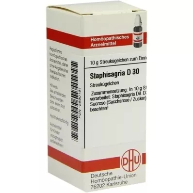 STAPHISAGRIA D 30 σφαιρίδια, 10 g