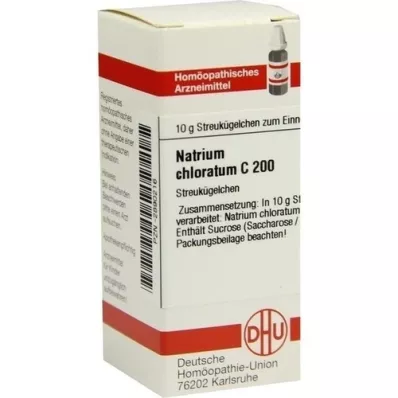 NATRIUM CHLORATUM C 200 σφαιρίδια, 10 g