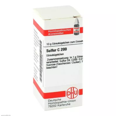 SULFUR C 200 σφαιρίδια, 10 g