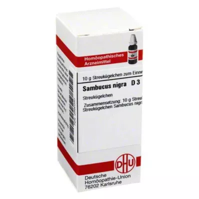 SAMBUCUS NIGRA D 3 σφαιρίδια, 10 g