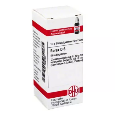 BORAX D 6 σφαιρίδια, 10 g