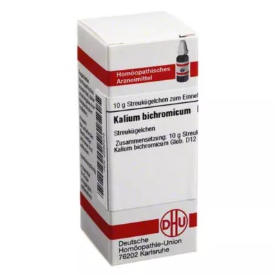 KALIUM BICHROMICUM D 12 σφαιρίδια, 10 g