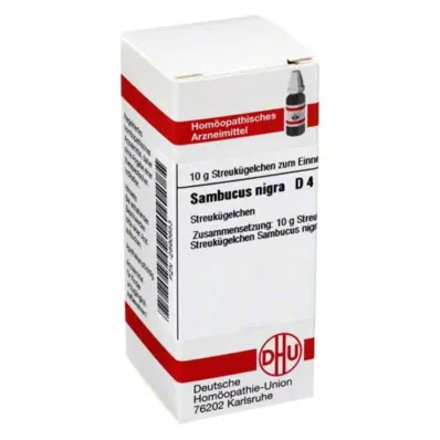 SAMBUCUS NIGRA D 4 σφαιρίδια, 10 g