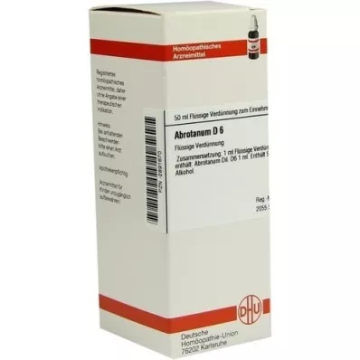 ABROTANUM D 6 αραίωση, 50 ml