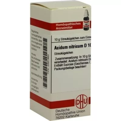 ACIDUM NITRICUM D 10 σφαιρίδια, 10 g
