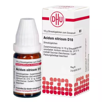 ACIDUM NITRICUM D 10 σφαιρίδια, 10 g
