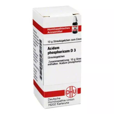 ACIDUM PHOSPHORICUM D 3 σφαιρίδια, 10 g ACIDUM PHOSPHORICUM D 3 σφαιρίδια, 10 g