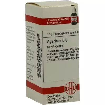 AGARICUS D 6 σφαιρίδια, 10 g