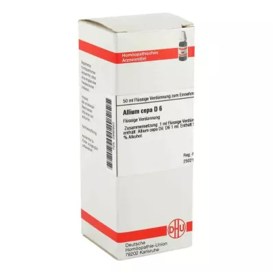 ALLIUM CEPA Αραίωση D 6, 50 ml