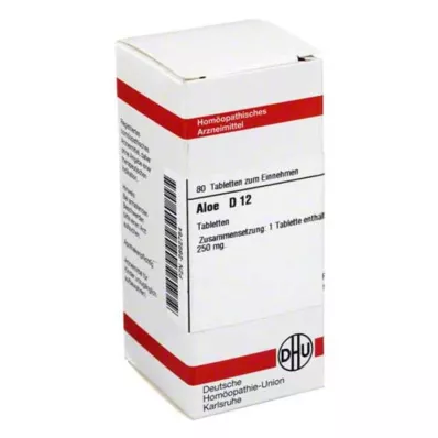 ALOE D 12 δισκία, 80 κάψουλες