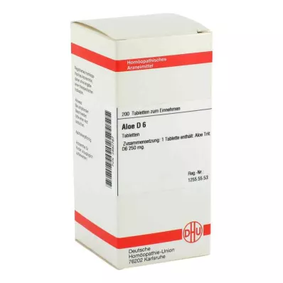 ALOE D 6 δισκία, 200 κάψουλες