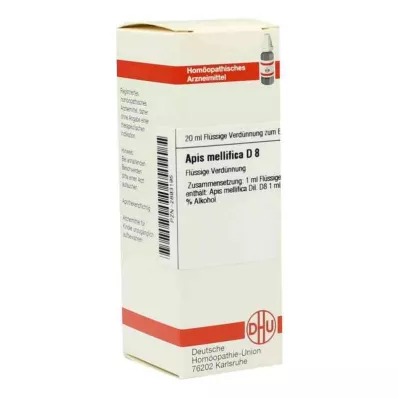 APIS MELLIFICA Αραίωση D 8, 20 ml
