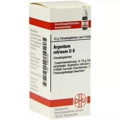 ARGENTUM NITRICUM D 8 σφαιρίδια, 10 g